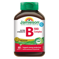 Jamieson B-komplex s postupným uvolňováním 100 mg 60 tablet