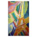 Obrazová reprodukce Tour Eiffel, 1926, Delaunay, Robert, 24.5 × 40 cm