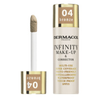 Dermacol Infinity make-up&korektor č.04 bronze 20g