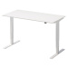 BISLEY Psací stůl VARIA, výška 650 - 1250 mm, š x h 1600 x 800 mm