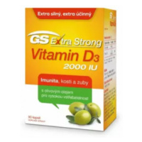 GS Extra Strong Vit.D3 2000 IU cps.90 2022 ČR/SK