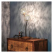 Paul Neuhaus Stolní lampa Greta v rezavém designu, dvouramenná