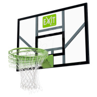 Basketbalová deska s flexibilním košem Galaxy basketball backboard Exit Toys transparentní polyk
