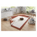 NORTHRUGS - Hanse Home koberce Kusový koberec Twin-Wendeteppiche 103106 creme terra – na ven i n