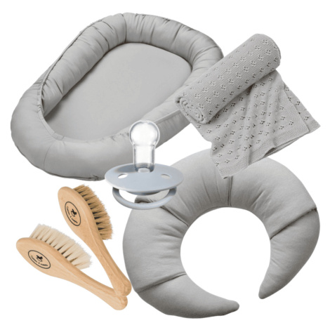 Cotton and Sweets Cotton and Sweets Detská súprava Minimal šedá