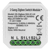 Smoot ZigBee Switch Module s nulákem dvoukanálový