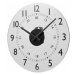 Quarz nástěnné hodiny renkforce w784p-np, bílá, 30 cm