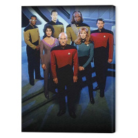 Obraz na plátně Star Trek: The Next Generation - Enterprise Officers, 2 cm - 60×80 cm