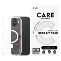 PanzerGlass CARE kryt Apple iPhone 16 Plus MagSafe Star Lit třpitivý/bílý + záruka proti žloutnu