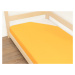 Benlemi Žluté jednolůžkové prostěradlo JERSEY EXCLUSIVE z bavlny 160 g/m2 Zvolte rozměr: 80 x 16