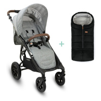 VALCO BABY - Kočárek sportovní Sport Trend 4 Black Grey marle + fusak Jibot ZDARMA