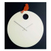Designové nástěnné hodiny Diamantini&Domeniconi 394 orange Bird 40cm
