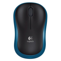 Logitech Wireless Mouse M185, modrá - 910-002239