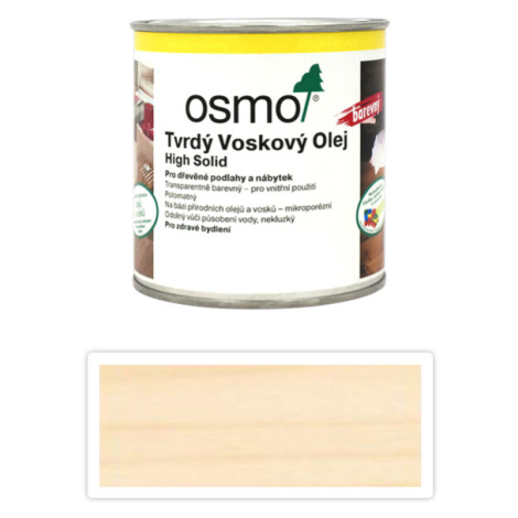 OSMO Tvrdý voskový olej barevný pro interiéry 0.375 l Bílý 3040