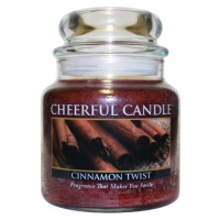 Cheerful Candle CINNAMON TWIST 454 g