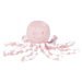 NATTOU První hračka pro miminka chobotnička PIU PIU Lapidou light pink 0 m +