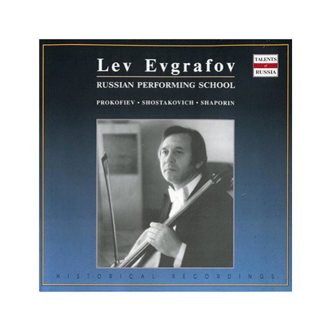 Yudina Maria, Evgrafov Lev: Cello Sonatas - Chamber Music;Piano and Cello - CD