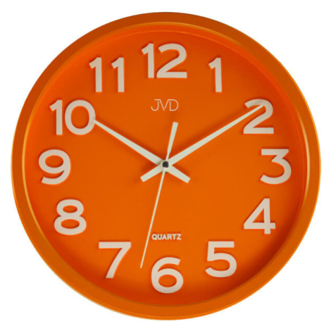 JVD Nástěnné hodiny HX2413 Orange