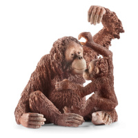 SCHLEICH - Zvířátko - orangutan samice