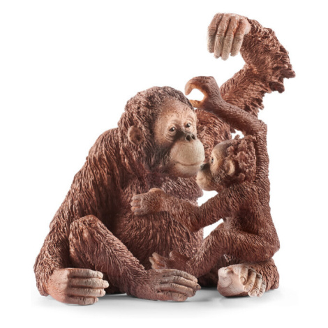 SCHLEICH - Zvířátko - orangutan samice