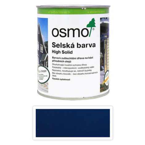 Selská barva OSMO 0.75l Královská modř 2506