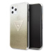 Kryt Guess iPhone 11 Gold Hard Case Glitter Triangle (GUHCN61SGTLGO)