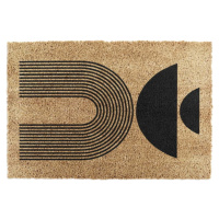 Rohožka z kokosového vlákna 40x60 cm Half Moon – Artsy Doormats