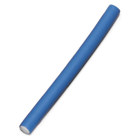 Papiloty - flexibilní pěnové natáčky na vlasy 8023 - 18 cm, hrúbka 14 mm, 12 ks/bal - modré