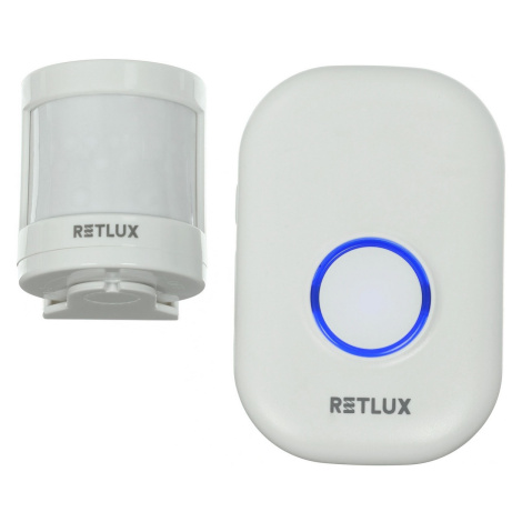 Retlux RDB 113 Hlásič průchodu s PIR senzorem na 3V knoflíkovou baterii, dosah 100 m