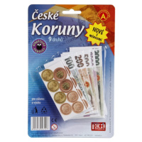 České koruny - peníze do hry na kartě - Pexi