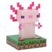 Lampička Minecraft - Axolotl Icon