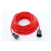 Kabel prodlužovací BASIC PPS, 20m / 230V, červený