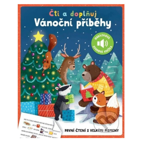 Čti a doplňuj: Vánoční příběhy (První čtení s velkými písmeny),Čti a doplňuj: Vánoční příběhy (P Svojtka&Co.