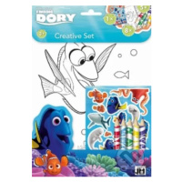 Dory: Vymaľovanková súprava s pastelkami (Creative set) - kniha z kategorie Omalovánky