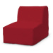 Dekoria Potah na křeslo Lycksele jednoduchý, tmavě červená , fotel Lycksele, Etna, 705-60