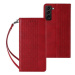 Magnet Case elegantní knížkové pouzdro s poutkem na Samsung Galaxy S23 PLUS 5G Red