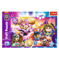 Trefl Puzzle 100 dílků - Seznamte se se silnými štěňaty /PAW PATROL: THE MIGHTY MOVIE