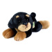 RAPPA Plyšový pes rotvajler ležící 30 cm, Eco-Friendly