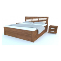 Postelia GABRIELA Buk postel s úložným prostorem 180x200cm