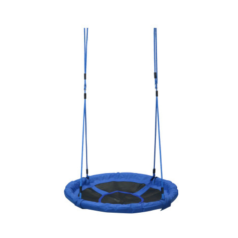 Houpací kruh síť průměr 100 cm - modrý ALLTOYS