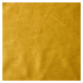 Dekorační velvet závěs s kroužky MELANI mustard/hořčicová 215x250 cm (cena za 1 kus) MyBestHome