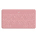 Logitech Keyboard Keys-To-Go, US, blush, apple