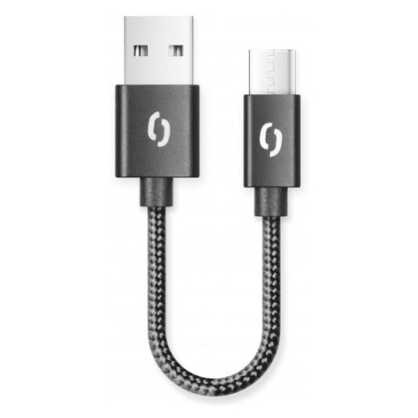 ALIGATOR PREMIUM 2A kabel, 50cm USB-C, černý