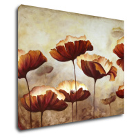Impresi Obraz Malované květiny - 90 x 70 cm