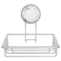 Samodržící ocelová mýdlenka ve stříbrné barvě Bestlock Bath – Compactor