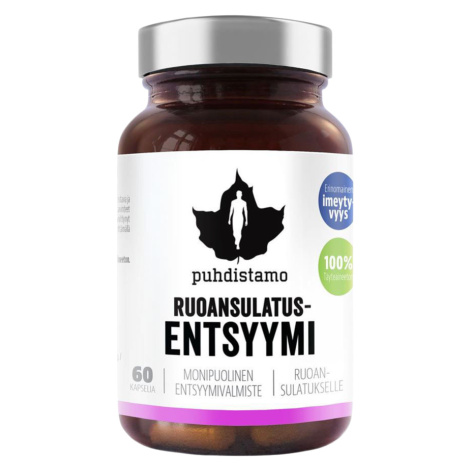 PUHDISTAMO Digestive Enzymes (Trávicí enzymy) 60 kapslí