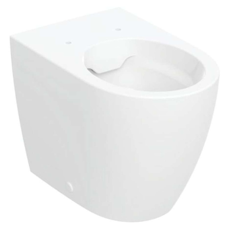 Geberit iCon - Stojící WC, vodorovný odpad, Rimfree, KeraTect, bílá 502.382.00.8