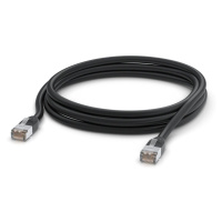 Ubiquiti UACC-Cable-Patch-Outdoor-3M-BK, Venkovní UniFi patch kabel, 3m, Cat5e, černý