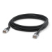 Ubiquiti UACC-Cable-Patch-Outdoor-3M-BK, Venkovní UniFi patch kabel, 3m, Cat5e, černý