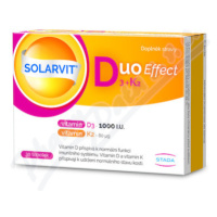 SOLARVIT Duo Effect D3+K2 tob.30